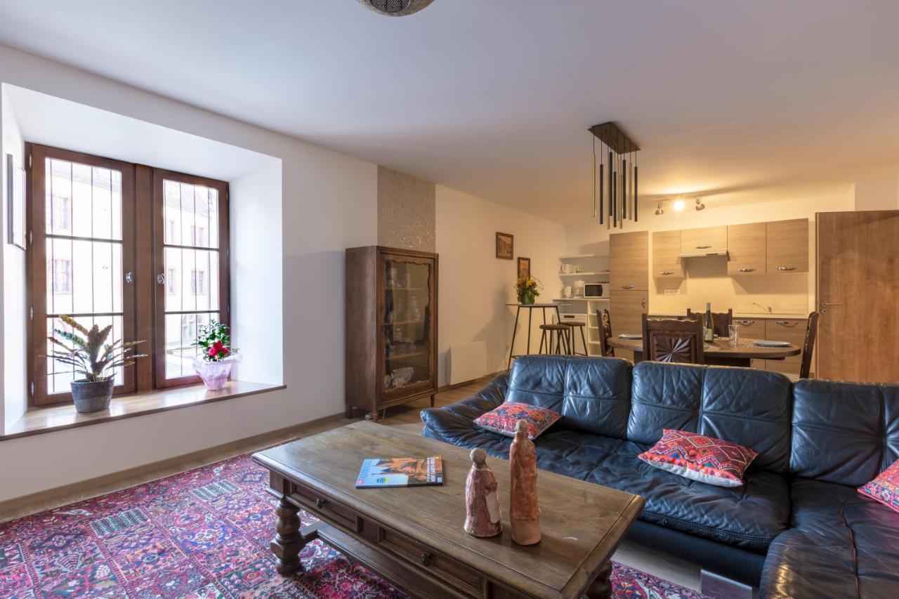 זלסטאט Le Rhenanus Jacques Taurellus - Appartement Duplex Au Calme - Centre Ville - Parking Gratuit מראה חיצוני תמונה